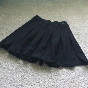 Saboskirt black pleated tennis skirt